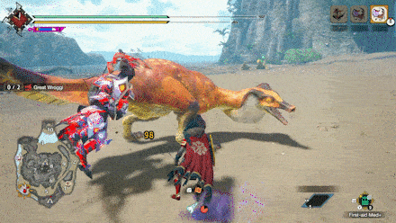 MH Rise Sunbreak - Great Wroggi Bite Attacks