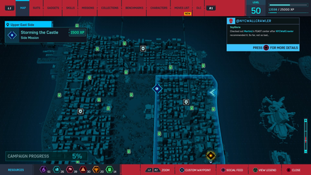 Spider-Man Remastered - Storming the Castle Map