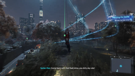 Spider-Man Remastered - Inspect the Laptop