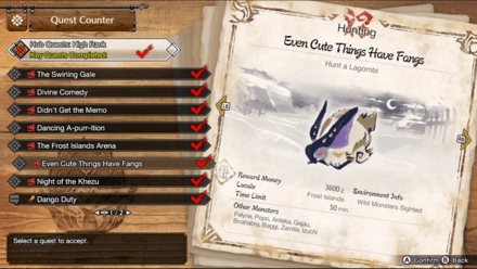 MH Rise Sunbreak - Even Cute Things Have Fangs