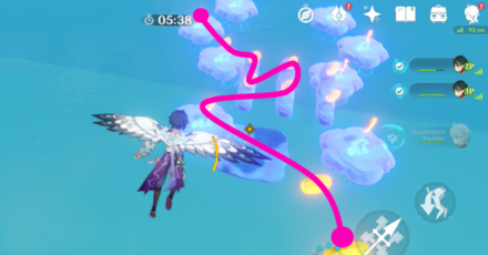 Genshin - Pick a Coin Route Fast