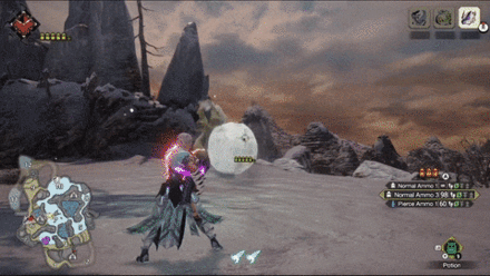 MH Rise Sunbreak - Twin Snowball Toss