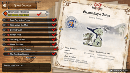 MH Rise Sunbreak - Charmed by a Queen