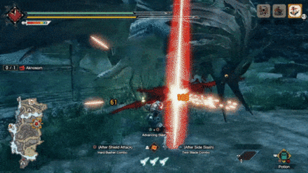 MH Rise Sunbreak - Aknosom Backward Kick