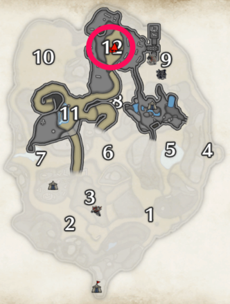 MH Rise Sunbreak - Sandy Plains Jaggia Locations Lower Level