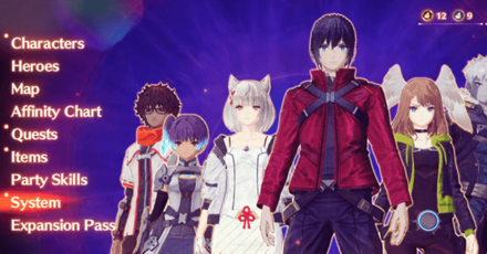 Xenoblade Chronicles 3 - From the Main Menu Screen