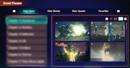 Xenoblade Chronicles 3 - Event Theater