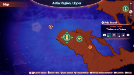 Xenoblade 3 - Timbercorn Cthinos Map Location