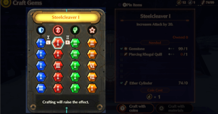 Xenoblade Chronicles 3 - Choose the Gem and Level