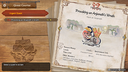 MH Rise Sunbreak - MR 2 Anjanath Quest