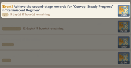 Genshin - Battle Pass for Reminiscent Regimen