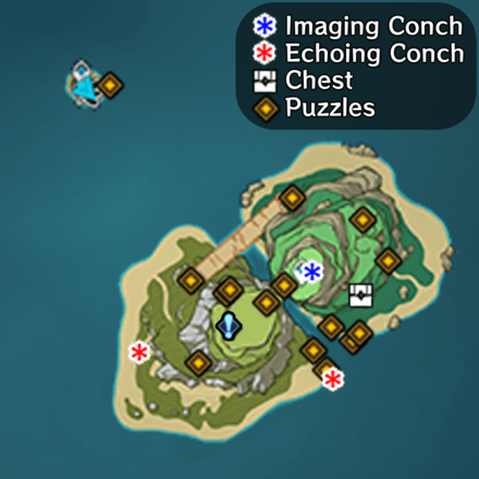 Genshin - Pudding Isle Map - Hoverlight-Leisurely