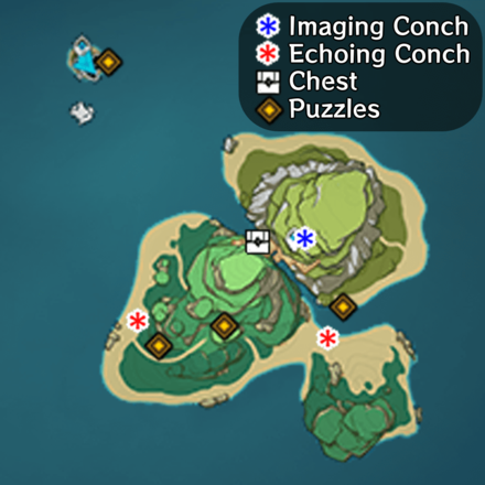 Genshin - Pudding Isle Map - Leisurely-Hoverlight