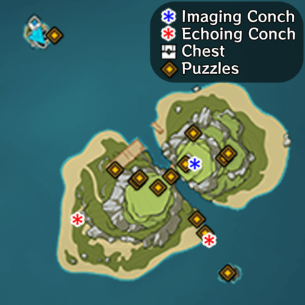 Genshin - Pudding Isle Map - Unyielding-Leisurely