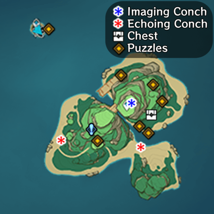Genshin - Pudding Isle Map - Hoverlight-Hoverlight