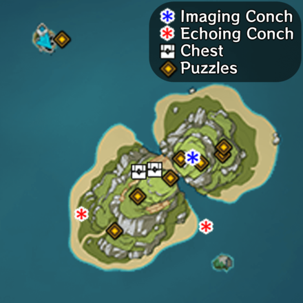 Genshin - Pudding Isle Map - Unyielding-Unyielding