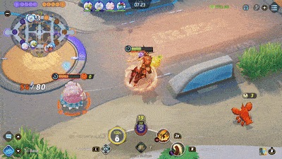 Pokemon UNITE - Buzzwole Ussing Smack Down on Blissey