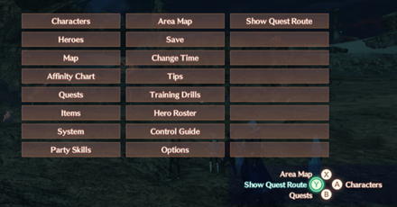 Xenoblade Chronicles 3 - Editing Shortcuts