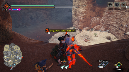 MH Rise Sunbreak - 4th Mellow Red Berry Gathering Node