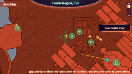 Severed Connection Zoomed In Map