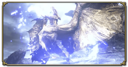 MH Rise Sunbreak - Gold Rathian Partial Banner