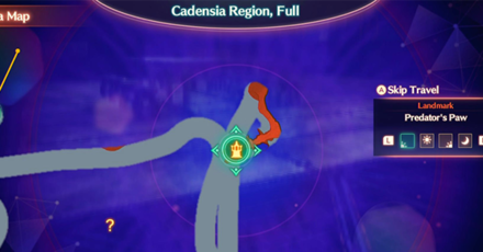 Unspeakable Being Zoomed In Map