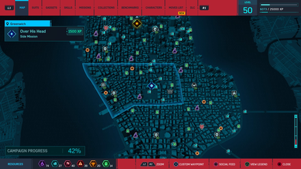 Spider-Man Remastered - Over His Head Map