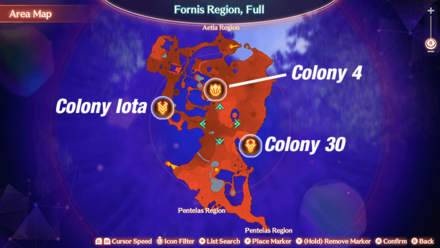 Xenoblade Chronicles 3 - Fornis Region Colonies