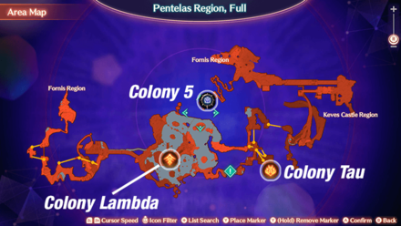 Xenoblade Chronicles 3 - Pentelas Region Colonies