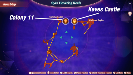 Xenoblade Chronicles 3 - Keves Castle Region Colonies