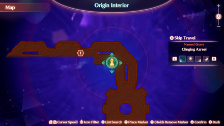 Xenoblade 3 - Clinging Azreel Map Location