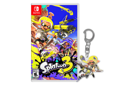 Splatoon 3 - Preorder Bonus Keychain from Best Buy