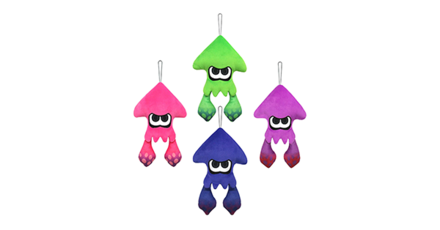 Splatoon 3 - Preorder Bonus Inkling Squid Plushes from Walmart