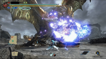 MH Rise Sunbreak - Aerial Blue Flare