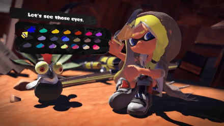 Splatoon 3 Character Eye Color