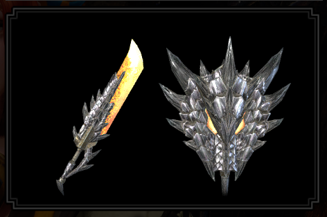 Hellsire Blade Layered Weapon