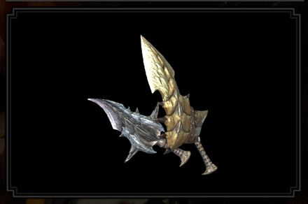 MH Rise Sunbreak - Wyvern Strife Dual Blades Layered Weapon Image