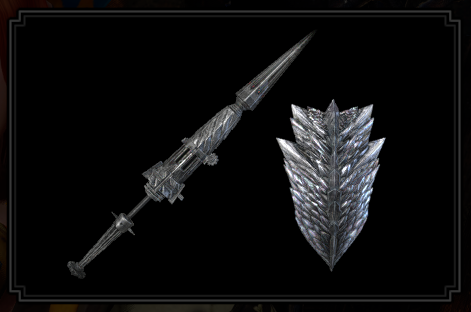 Silver Rook Layered Weapon