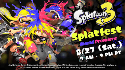 Splatoon 3 Splatfest World Premiere