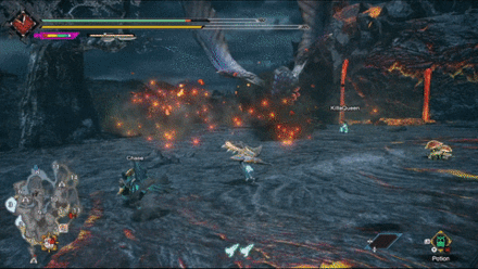 MH Rise Sunbreak - Aerial Bomb Scatter