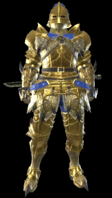 Golden Lune Armor Set (Male)