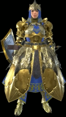 Golden Lune Layered Armor F