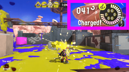 Splatoon 3 Special Weapons Fill Gauge