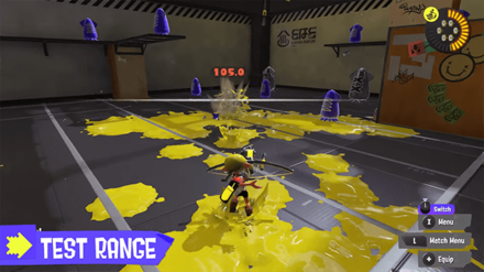 Splatoon 3 Test Range