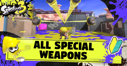 Splatoon 3 Special Weapons