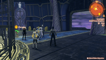 Xenoblade Chronicles 3 - Grand Tower Skygarden World View