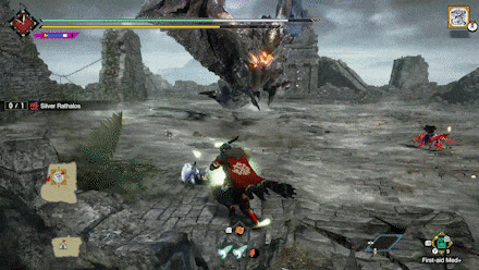 MH Rise Sunbreak - Silver Rathalos Swooping Talons