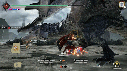 MH Rise Sunbreak - Silver Rathalos Avoid Its Poisonous Claws