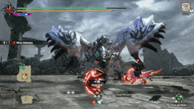 MH Rise Sunbreak - Silver Rathalos Claw Attack to Incandescent Fire Blast