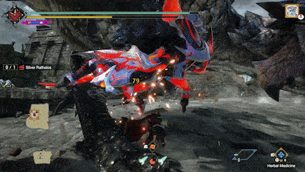 MH Rise Sunbreak - Silver Rathalos Tail Spin